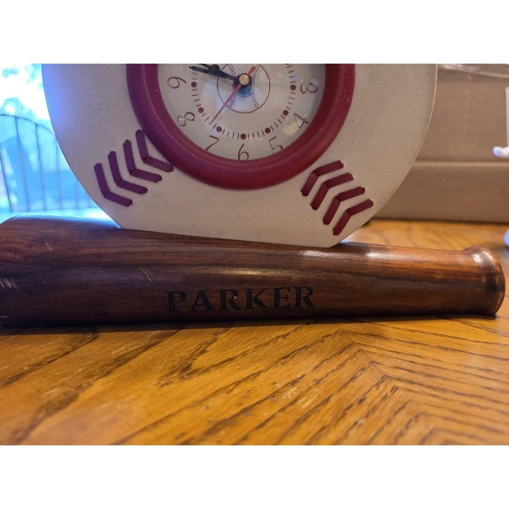 Personalized Baseball Clock 
